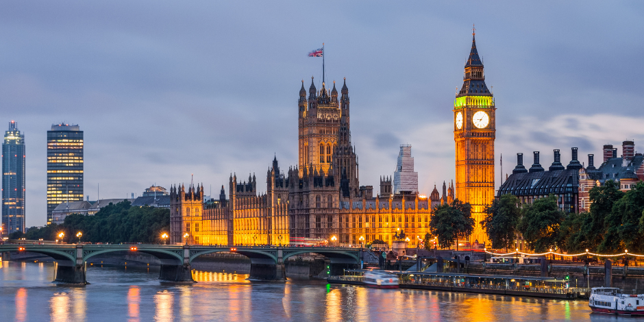 Big Ben Westminster Houses of Parliament London England United Kingdom