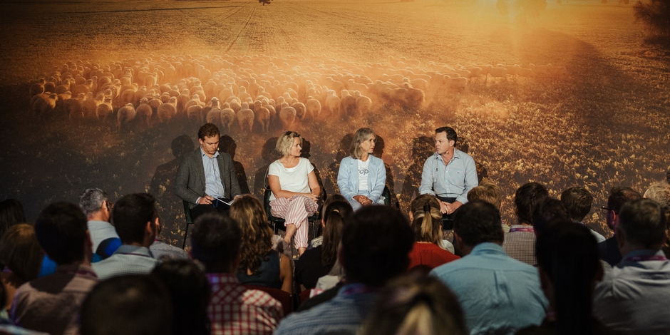 Anna Speer, MD Greenstock and Mick Anderson Head of Sustainability, Graincorp joined Chief Sustainability Officer of CropX Bridgit Hawkins for an evokeAG. panel discussion ‘Reality check: moving beyond sustainability frameworks in agriculture’ facilitated by reporter Charlie Peel from The Australian.