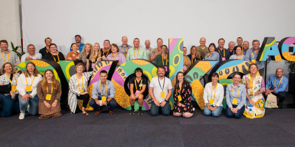 Queensland delegates at evokeAG 2024.